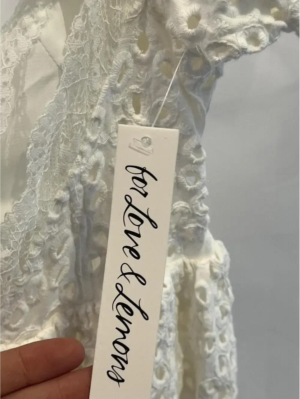 For Love & Lemons Becca Mini Dress - Picture 5 of 9